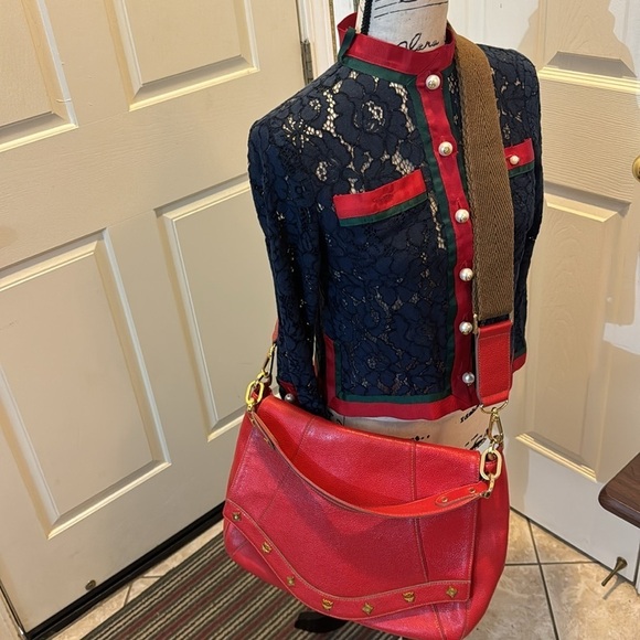 MCM Two Bag with Gold Hardware MCM Studs - Picture 13 of 14